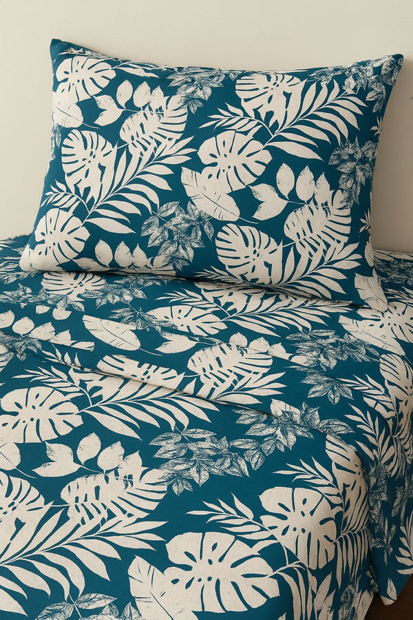 Sharp Chevron Black 100% Cotton Fitted Bed Sheets (Copy)